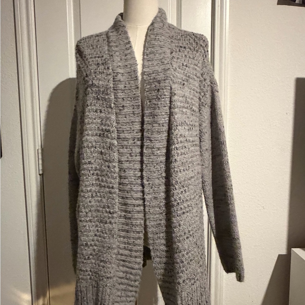 Sonoma Women's Gray Cardigan Sweater